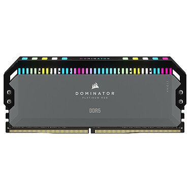 Avis Corsair Dominator Platinum DDR5 RGB 64 Go (4 x 16 Go) 5600 MHz CL36 Gris