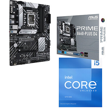 Kit de actualización para PC Intel Core i5-13600KF ASUS PRIME B660-PLUS D4