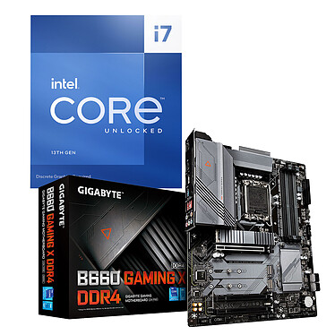 Kit de actualización para PC Intel Core i7-13700KF Gigabyte B660 GAMING X DDR4