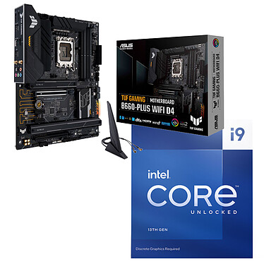 Kit Upgrade PC Intel Core i9-13900KF ASUS TUF GAMING B660-PLUS WIFI D4
