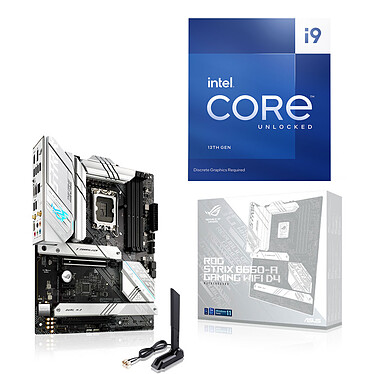 Kit di aggiornamento PC Intel Core i9-13900KF ASUS ROG STRIX B660-A GAMING WIFI D4