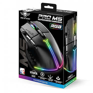 Avis Spirit of Gamer Pro-M5 RGB (Noir)