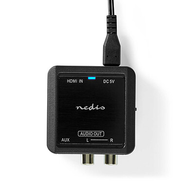 Avis Nedis Convertisseur audio digital HDMI eARC vers RCA + 3.5 mm