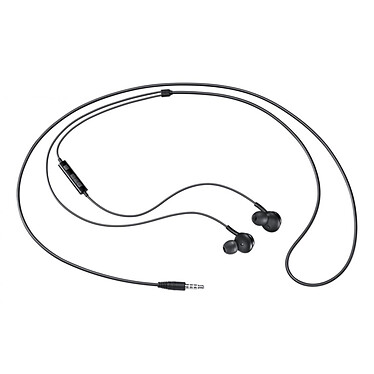 Samsung 3.5 mm Earphones - Noir Ecouteurs intra-auriculaires stéréo avec télécommande et microphone - jack 3.5 mm