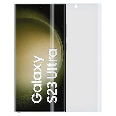 Akashi Film Verre Trempé 2.5D Galaxy S23 Ultra Film de protection intégral 2.5D en verre trempé pour Samsung Galaxy S23 Ultra