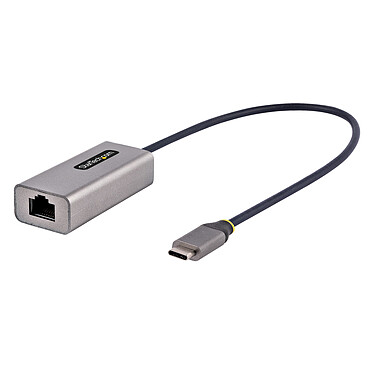 StarTech.com USB-C 3.0 / Gigabit Ethernet Adapter (M/F) - Black