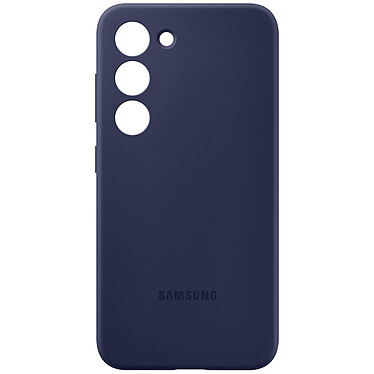 Custodia in silicone Samsung Galaxy S23 Blu