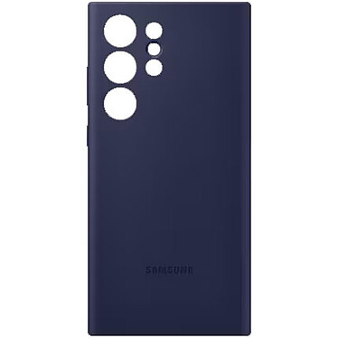 Custodia in silicone Samsung Galaxy S23 Ultra Blue