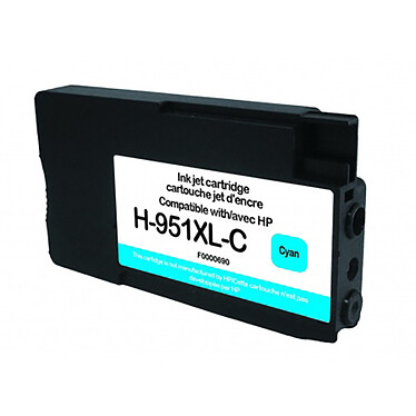 H-951XL Cartuccia compatibile HP 950XL (Ciano)