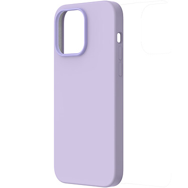 QDOS Custodia Pure Touch con Snap Violet per iPhone 14 Pro Max