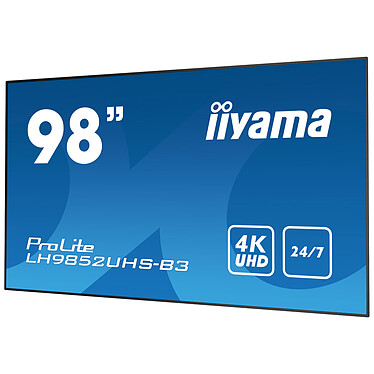 Avis iiyama 98" LED - ProLite LH9852UHS-B3