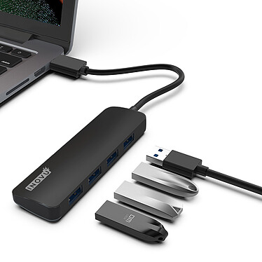 INOVU Hub USB-A 3.0 4 ports pas cher