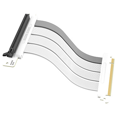 Cooler Master Master Accessory Riser Cable PCIe 4.0 x16 - 200mm - Blanc · Occasion