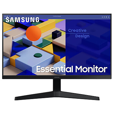 Samsung 24" LED - S24C310EAU 1920 x 1080 pixels - 5 ms (gris à gris) - 16/9 - Dalle IPS - FreeSync - HDMI/VGA - Noir