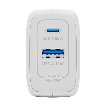 Avis INOVU Chargeur Secteur USB-C 65 W Power Delivery GaN