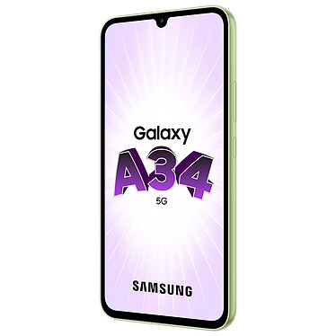 Avis Samsung Galaxy A34 5G Lime (6 Go / 128 Go)