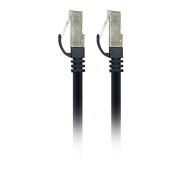 Avis Textorm Câble RJ45 CAT 6 SSTP - mâle/mâle - 10 m - Noir
