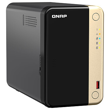 QNAP TS-264-8G Serveur NAS 2 baies avec 8 Go de RAM avec processeur Quad-Core Intel Celeron N5105/N5095 (sans disque dur)