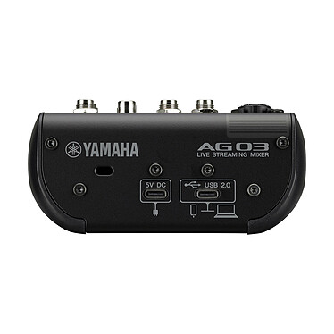 Avis Yamaha AG03MK2 - Noir