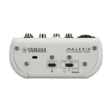 Review Yamaha AG06MK2 - White
