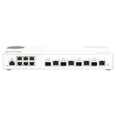 QNAP QSW-M2106-4C Switch web manageable 6 ports 2.5 GbE + 4  ports combo 10 GbE/SFP+ 10 Gbps