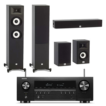 Denon AVC-S660H + JBL Pack Stage 5.0 A180 Black