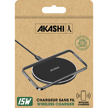 cheap Akashi Wireless Quick Charger 15W Black
