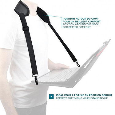 cheap Mobilis Ergonomic shoulder strap with neck strap