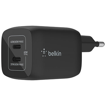 Belkin BoostCharge Pro Caricabatterie USB-C 65W AC (nero)