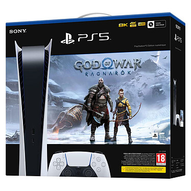 Sony PlayStation 5  Digital Edition + God of War: Ragnarok