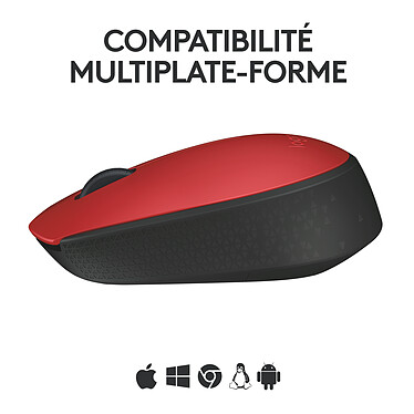 Acheter Logitech M171 Wireless Mouse (Rouge)