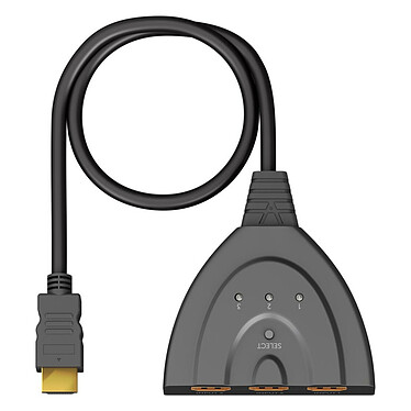 Opiniones sobre Conmutador HDMI manual de 3 a 1 Goobay (4K@30Hz)
