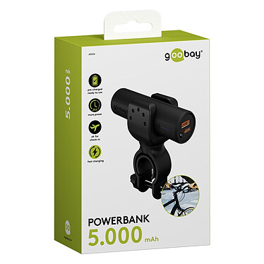 Goobay Power Bank 5000 mAh para Bicicleta a bajo precio