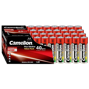 Camelion Alkaline Plus AA (set of 40)