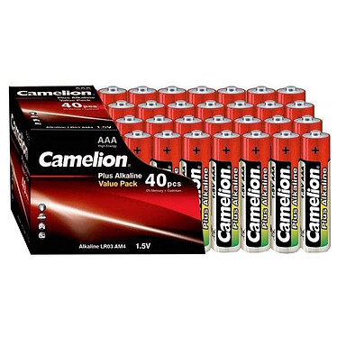 Camelion Alkaline Plus AAA (set of 40)