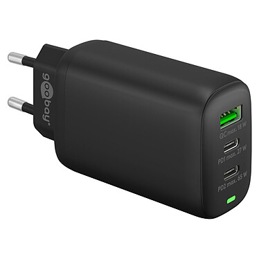Goobay Multiport USB-C Fast Charger 65W (black)