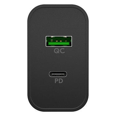 Nota Goobay Caricatore rapido doppio USB PD/QC 45W (nero)
