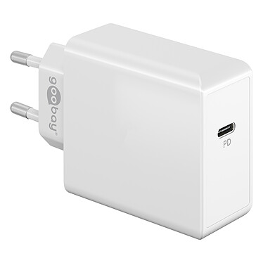 Goobay Caricabatterie USB C veloce PD 65W (bianco)