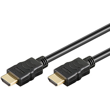 Goobay Cable HDMI 2.0 de alta velocidad con Ethernet (0,5 m)