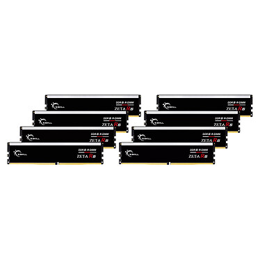 G.Skill Zeta R5 128 Go (8 x 16 Go) DDR5 ECC Registered 6000 MHz CL30