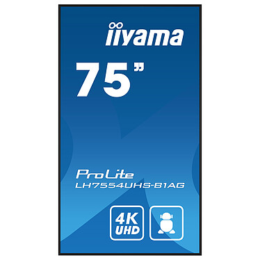 Review iiyama 75" LED - ProLite LH7554UHS-B1AG
