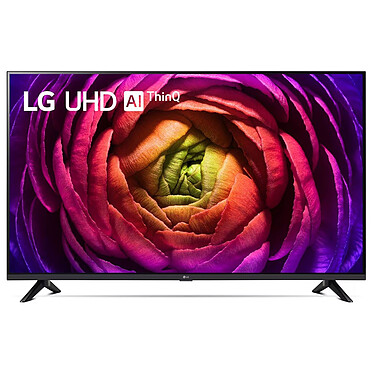 LG 43UR7300 Téléviseur LED 4K Ultra HD 43" (109 cm) - 3840 x 2160 pixels - HDR10 Pro/HLG - Wi-Fi/Bluetooth/AirPlay 2 - Son 2.0 20W