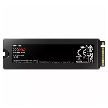 Acheter Samsung SSD 990 PRO M.2 PCIe NVMe 2 To avec dissipateur