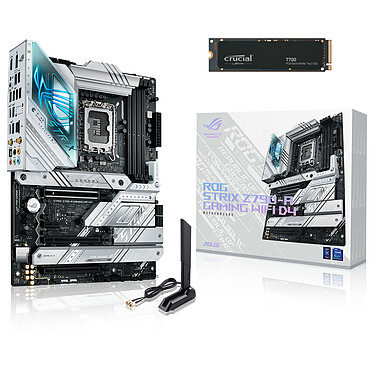 ASUS ROG STRIX Z790-A GAMING WIFI D4 + Crucial T700 1 To