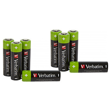 Verbatim AA 2500 mAh batteries (set of 8)