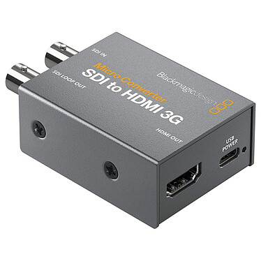 Opiniones sobre Microconvertidor SDI a HDMI 3G de Blackmagic Design