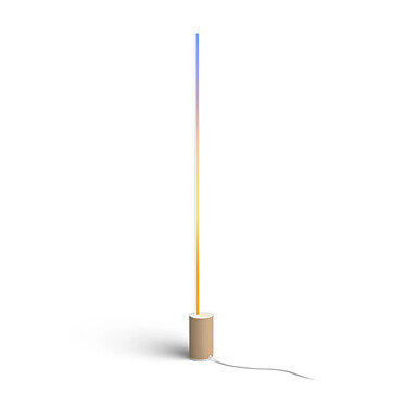 Philips Hue Gradient Signe Floor Lamp (White/Wood)