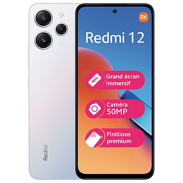Xiaomi Redmi 12 Silver (4 GB / 128 GB)