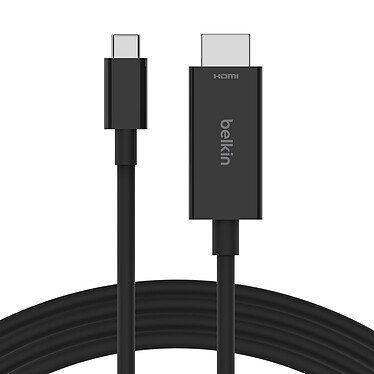 Cable USB-C / HDMI 2.1 Belkin (Macho/Macho) - 2 m
