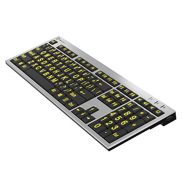 Avis LogicKeyboard LargePrint PC (Jaune/Noir)